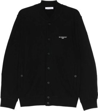 Givenchy Cardigans, male, Black, M, Couture Seam Cardigan