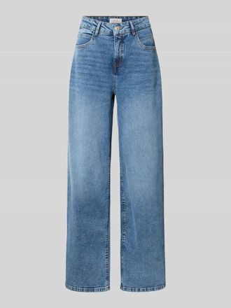 OPUS Wide Leg Jeans mit Eingrifftaschen Modell Miva coastal in Hellblau, Gr&ouml;&szlig;e 36/32