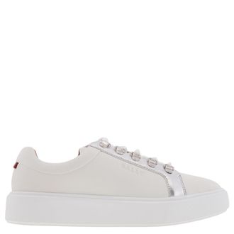 Bally Asaka Leather Low-Top Sneakers, Brand Size 35.5 ( US Size 5 )