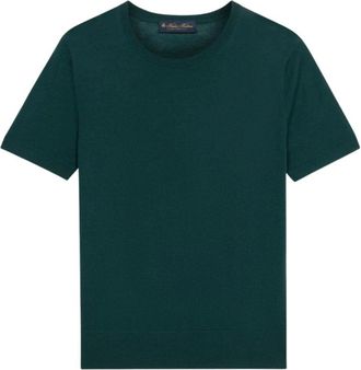 Brooks Brothers Mujer, Camisetas, Verde, Talla: XS