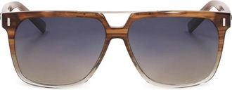 Kazar Alvaro Zonnebril - Heren - Zonnebrillen - Bruin - ONE Size - Accessoires
