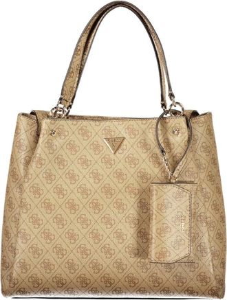 Guess Bolso Logo Lorella - Bags - Mujer - Beige - ONE SIZE