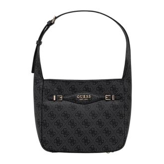 Guess Dames, Tassen, Zwart, Maat: ONE Size Leer