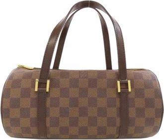 Louis Vuitton Pre-owned Handbags, female, Brown, Size: ONE SIZE Pre-owned Vintage Damier Canvas Handbag
