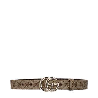 Gucci Cintura Gucci Marmont Donna Tessuto Beige