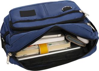 Generic Mens Bag | Large Capacity Waterproof Shoulder Bag, Multi-Pocket Sling Backpack For Business, Casual, Travel, Sports, Daily Life, Durable & Wear-Resist