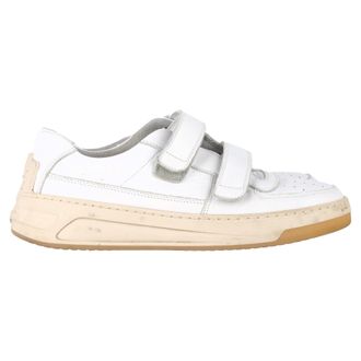 Acne Studios Acne Studios Steffey Vriend Sneakers in Witte Leer
