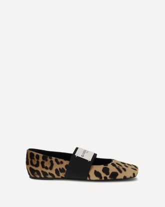 Givenchy Ballerine Sliced Square leopardate Woman 36