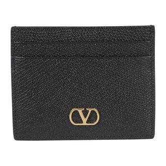 Valentino Garavani Wallets & Cardholders, female, Black, Size: ONE SIZE VLogo Signature Card Holder