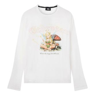 GCDS Top - - Tops - Donna - Bianco - 2XS