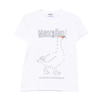 Moschino Dames, Tops, Wit, Maat: XS Zijde