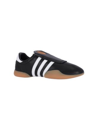 adidas Womens Sneakers Black Leather