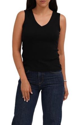Cyrus V-Neck Tank Top in Black at Nordstrom Rack, Size X-Large