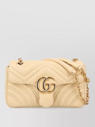 Gucci gg marmont lambskin clutch bag