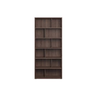 Miliboo Biblioteca Moderna Efecto Nogal Epure