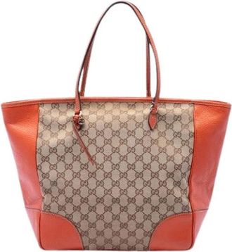 Gucci Pre-owned Bree Tote Bag - Dames - Vintage Shopper - Veelkleurig - ONE Size - Leer - Vintage