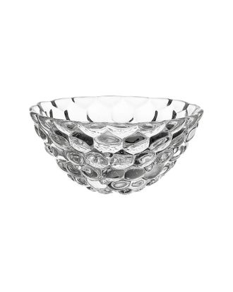 Orrefors Raspberry Bowl