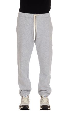 Autry Comfort-Fit Cotton Sweatpants with Drawstring Waist and Logo