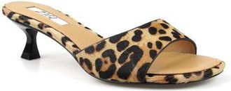 Zigi Soho Cashmoney Slide Sandal in Leopard Leather at Nordstrom, Size 6
