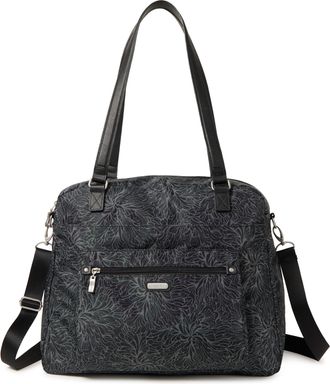 Baggallini Overnight Expandable Laptop Tote with RFID Phone Wristlet