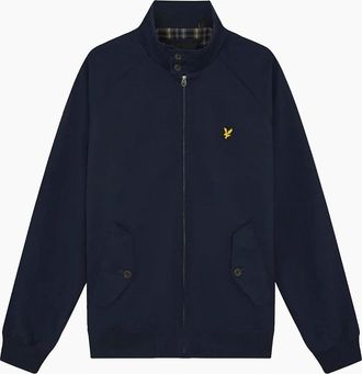Lyle & Scott Mens Lyle & Scott Cotton Harrington Jacket DARK NAVY - Size: 40/Regular