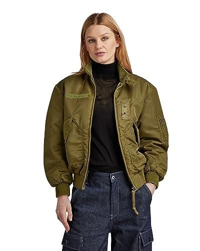 G-Star G-Star Femme Nylon Bomber wmn, Vert (dark olive D23542-C143