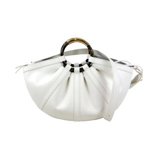 Coccinelle Handbags, female, White, Size: ONE SIZE Handbag Pearl