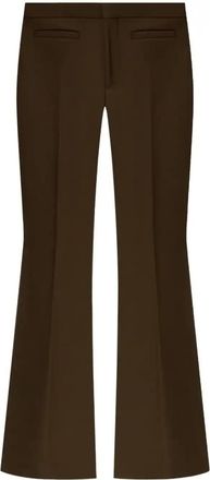 Burberry Creased Tailored Trousers - Womens - Elastane/Polyamide/Polyester/Wool
