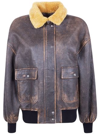 Khaite Sandor Leather Jacket