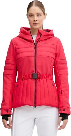 Sportalm Frankfurt Jacket - Dames - Winterjassen - Rood - S - Leer - Jassen