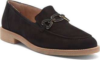 Paul Green Ada Loafer in Black Sport Nubuck at Nordstrom Rack, Size 10Us / 7.5Uk