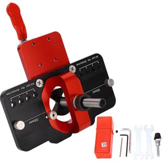 OEM Plantilla Para Bisagras Ocultas De 35 Mm, Gu&iacute;a Para Taladrar Agujeros De Puertas, Kit De Brocas Para Carpinter&iacute;a