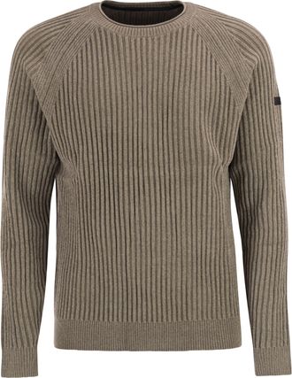 Roberto Ricci Design Velvet Rave Round Knit Crew Neck Jumper