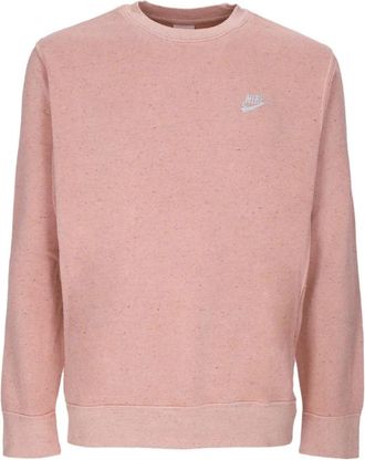 Nike Crewneck Sweatshirt Revival - Heren - Sportshirts - Roze - 2XL - Katoen - Fitness