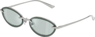 Jimmy Choo London JC4020B 30029C Womens Sunglasses Silver Size 59