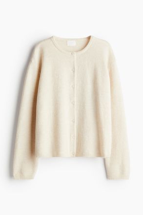 H&M Cardigan in lockerer Passform - Beige