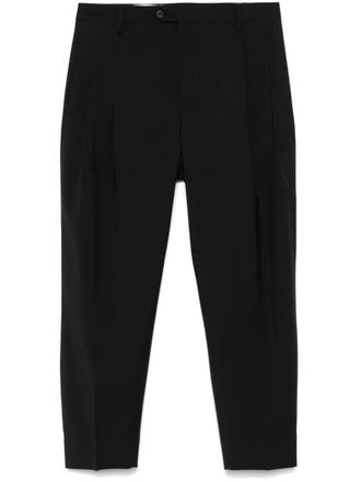 BRIGLIA 1949 pleated trousers - Black