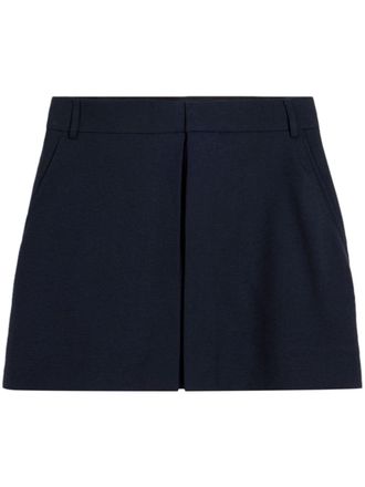 Ami Minigonna con design a inserti - Blu