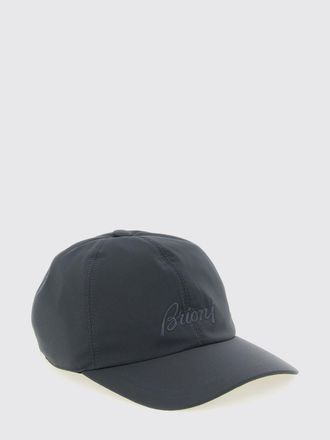 Brioni Polyester Baseball Cap with Tone-on-Tone Embroidered Logo