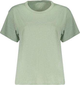 Pepe Jeans London Groene Katoenen Dames T-Shirt