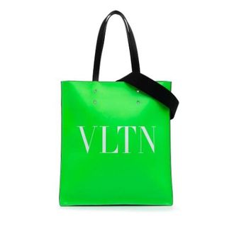 Valentino unisex, Pre-owned, Groen, Maat: ONE Size Leer