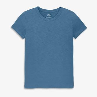 primary Adult Classic Slub Crewneck Tee in Moonlight at Nordstrom, Size Xx-Large