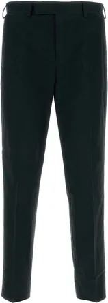 Pantaloni Torino Black Stretch Cotton Pant