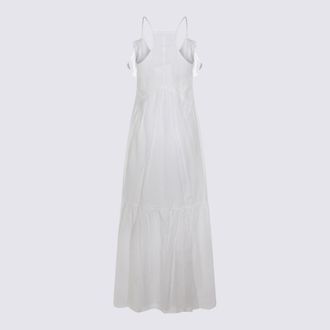 Isabel Marant Cotton-Viscose Maxi Dress - White