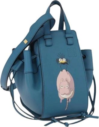 Loewe Bolso bombonera Pre-owned - Pre-owned - Mujer - Azul - ONE SIZE