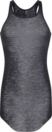 Rick Owens Canotta in lana con scollo olimpionico sul retro - Nero