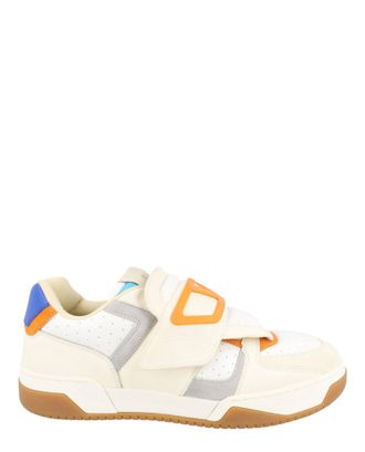 Valentino VLogo Joie De Jouer Leather Sneakers