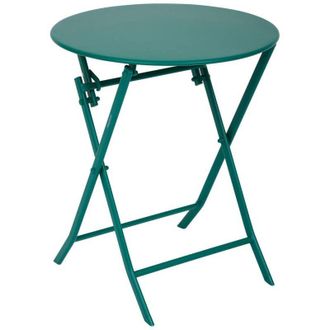 Hesperide Tavolo da giardino a 2 posti greensboro plaible d60cm verde opale - Hesp&eacute;ride