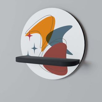 OEM Estante Redondo Stellar Strokes Negro