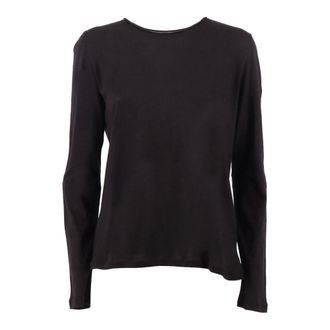 Majestic Filatures Dames, Tops, Blauw, Maat: XL Katoen